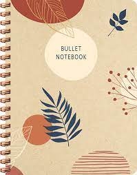 BOTANICAL KRAFT SPIRAALBOEK GROOT (BULLET) ()